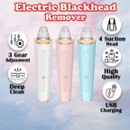 Vacuum Blackhead Remover | Electric Facial Cleanser & Pore Cleaner | Rechargeable Suction Tool for Deep Skin Cleansing