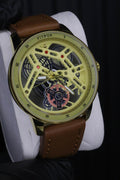 Fitron Classic Chrono: Sophisticated Minimalist Stainless Steel Watch ( WITHOUT BOX )
