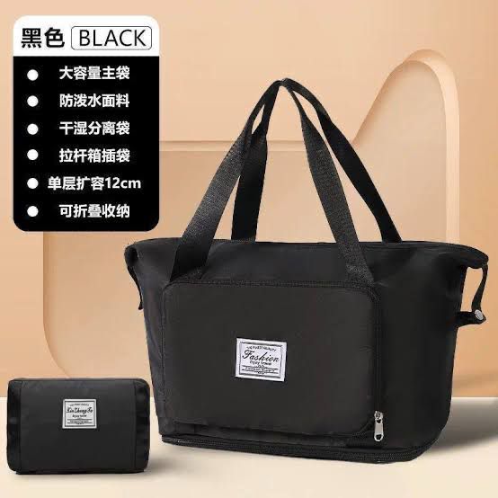 Foldable Capacity Storage Bag – Large Space Folding Organizer for Travel, Clothes & Home Use