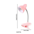 Mini Book Light with Clip – Portable LED Reading Lamp, Travel Bedroom Night Light with Eye Protection (Random Color)
