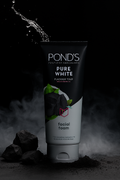 Pond’s Pure White Face Wash with Activated Charcoal – Deep Cleansing & Brightening Daily Face Cleanser (100g)