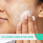 CeraVe Foaming Facial Cleanser for Normal to Oily Skin – Oil Control with Ceramides, Niacinamide & Hyaluronic Acid, 237ml