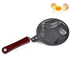 Creative Mini Nonstick Egg Frying Pan – Heart, Flower, Star & Fruit Shaped Egg Mold (Random Design)