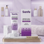 Sanfe Instant Tan And Dead Skin Removal Exfoliating Gel Detan Brightening 60ml