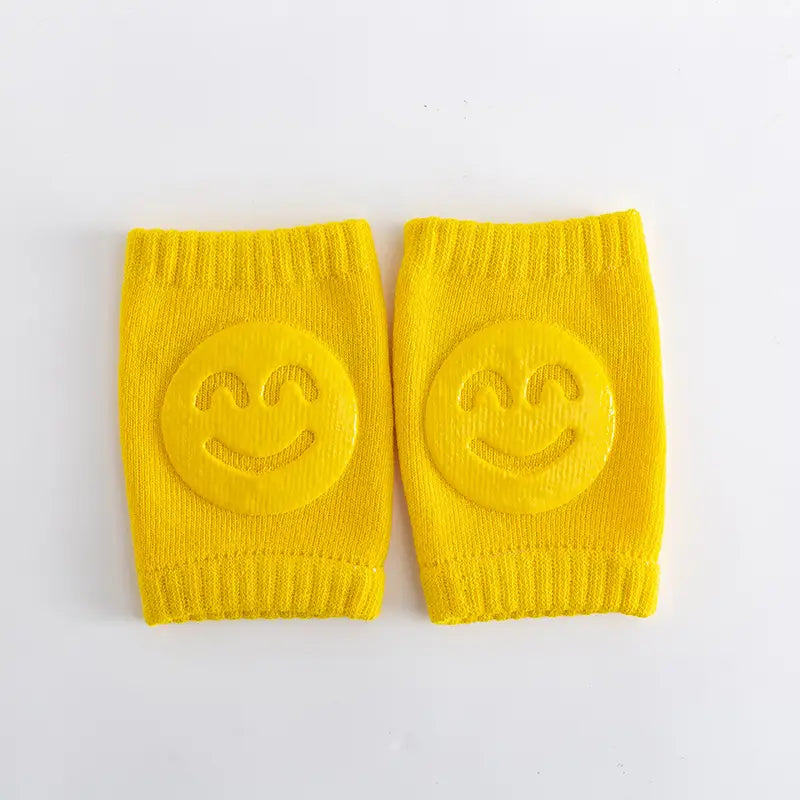 02 Pcs ( Pair ) - Soft &amp; Protective Baby Knee Pads – Cushioned Support for Crawling Infants &amp; Active Toddlers - Random Color