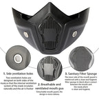 Motorcycle Goggles with Removable Full Face Mask Riding Glasses Dirt Bike ATV Motocross Detachable Eyewear (Random glass Shade)