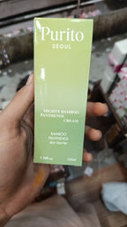 Purito Mighty Bamboo Panthenol Cream 100ml – Deep Hydration, Skin Barrier Repair & Soothing Moisturizer