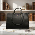 High Quality Coach Tote Bag 16x11 Inches Elegant Designer Handbag