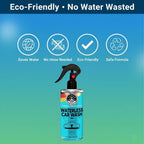 THREE GUYS Waterless Car Wash Spray 250ml | German Engineered | Car Cleaner & Polish | No Rinse Eco-Friendly Formula