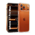 Ultra-Slim 0.2mm TPU Transparent Case for iPhone 17 Pro Max – Crystal Clear Soft Protection