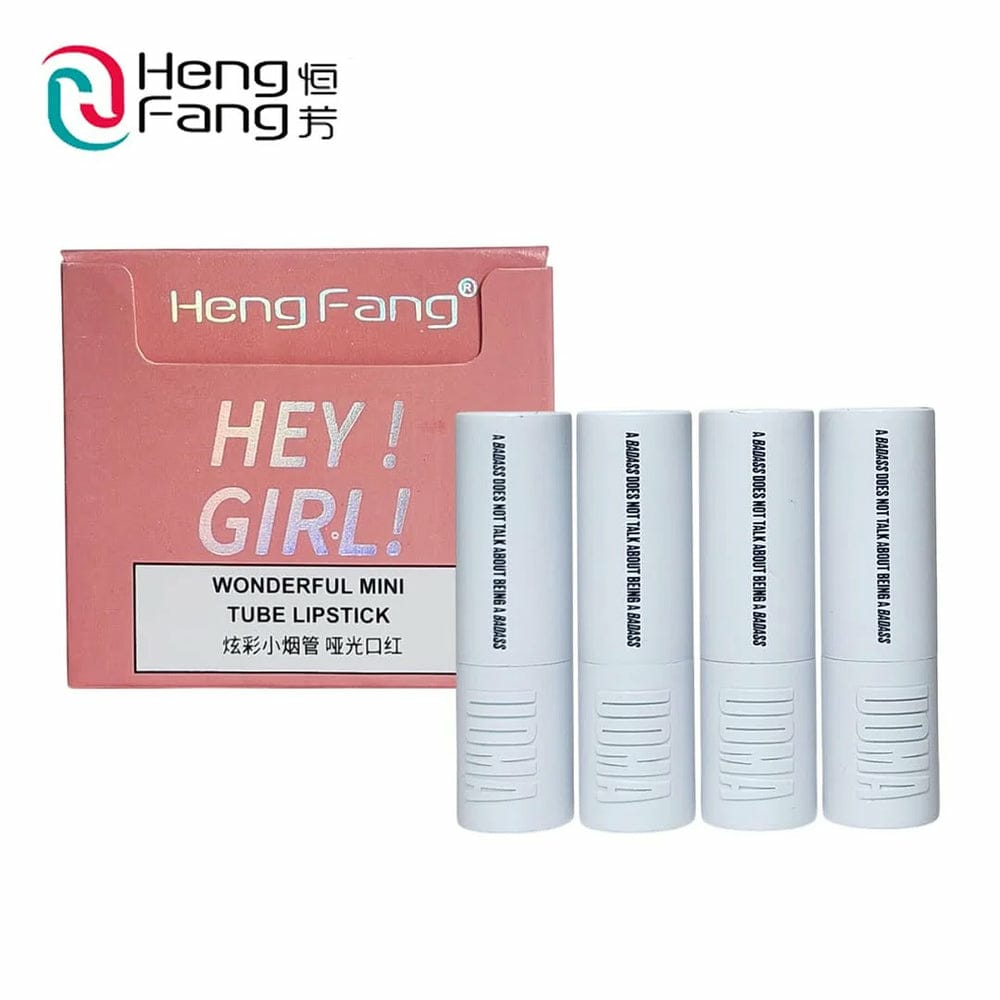 Hey Girl 4 Pcs Lipstick Set Creamy Multicolor Lipsticks