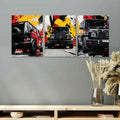 Set of 3 Premium Wall Art Photo Tiles – Modern Home Decor Sets 8x11