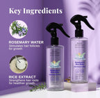 Bare Anatomy Rosemary And Rice Water Hair Growth Spray Boosts Thickness Controls Hair Fall 200Ml