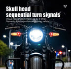 Motorcycle LED Turn Signal Light Supports 12V To 24V Flashing Indicator DRL Brake Tail Lamp