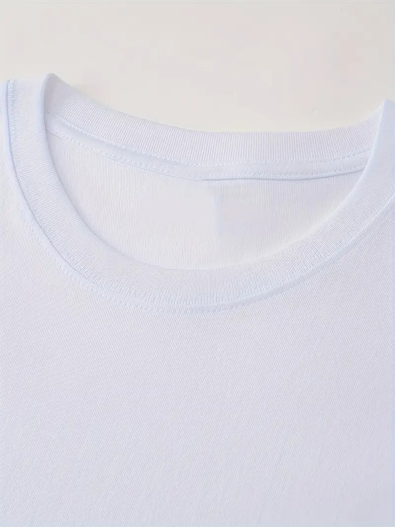 T-Shirt, Easy to Wash & Lightweight Breathable Fabric, for Men - Medium