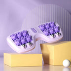 Roller Manual Foot Massager – Body Stress Buster & Accupressure Point Device for Foot & Leg Pain Relief (Random Color)
