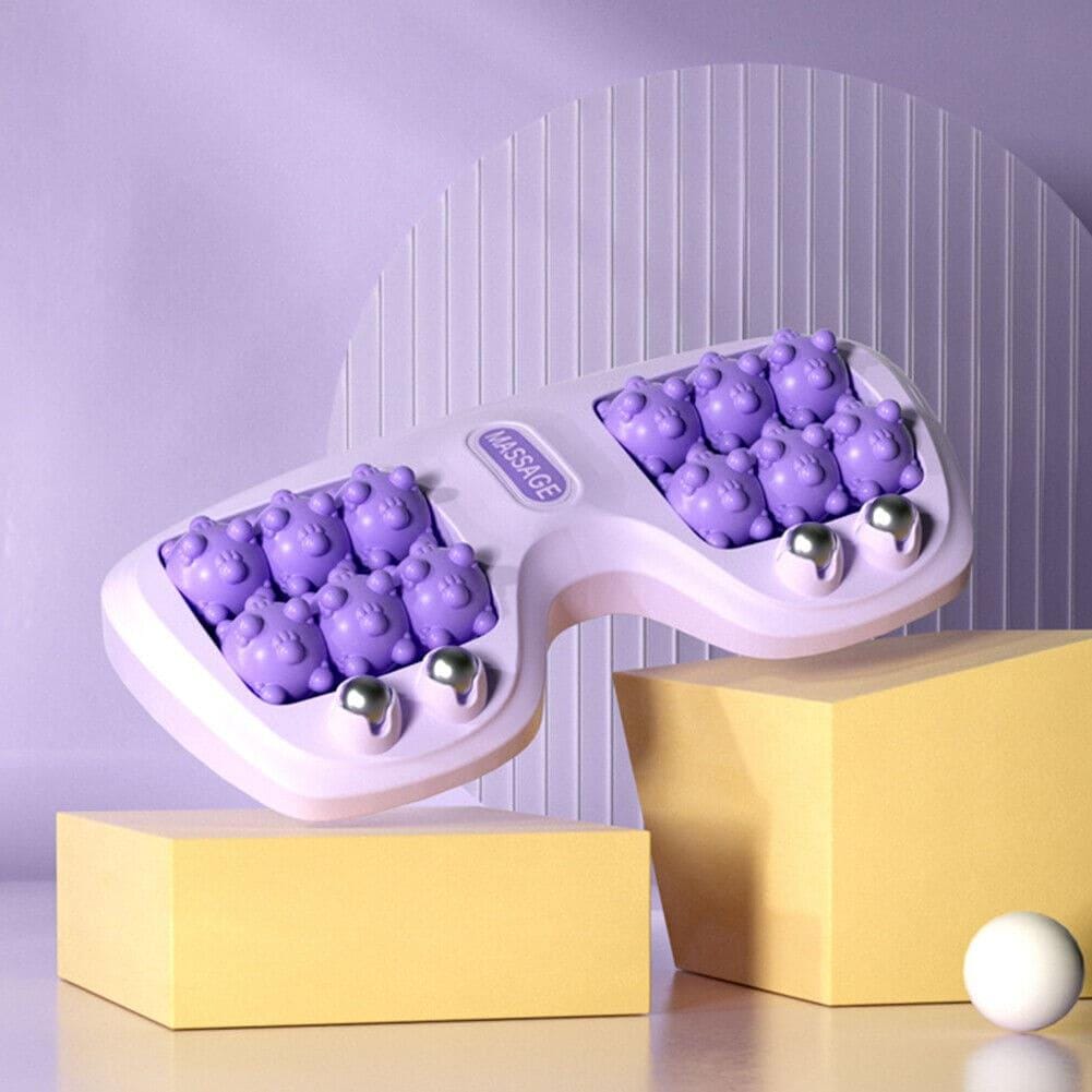 Roller Manual Foot Massager – Body Stress Buster & Accupressure Point Device for Foot & Leg Pain Relief (Random Color)