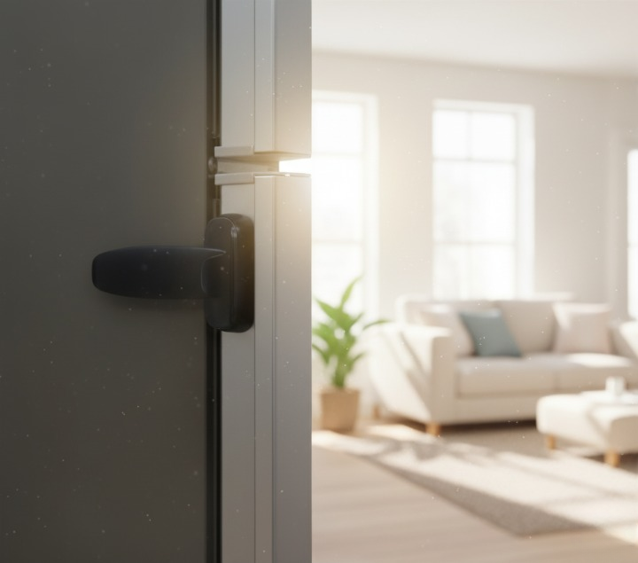 Self Adhesive Sticky Fridge Door Lock For Child Safety, Strong Grip Protection And Easy Installation For Refrigerators, Cabinets And Drawers