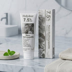 Holydeer 7.5% nHAP Nano-Hydroxyapatite Recovery Toothpaste | Fluoride-Free Enamel Strengthening & Sensitivity Relief | Mint Flavor (100g)