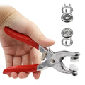 Hand Press Button Plier With 50 Tich Buttons | Tich and Snap Button Press Tool DIY (With Lock)