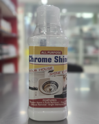 All Purpose Chrome Shine Cleaner 200ml – Powerful Stain, Rust And Grease Removal For Bright And Shiny Stainless Steel Surfaces