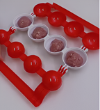 Meatball Maker Plastic Fish Ball Maker Meatball Scoop Meatball Spoon Homemade Stuffed Meatball Fish Ball Maker Mold Fish