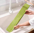 Silicone Sink Splash Guard | Flexible Water Stopper for Kitchen & Bathroom Sinks | Prevents Splashes & Spills (Random Color)