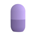 Face Ice Roller Silicone Facial Massager to Enhance Skin Glow, Without box (Random Color)