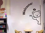 3d wall art with cute teddy bear shaped for home &amp; office decorations Wooden wall Art