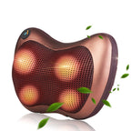 Car and Home Massage Pillow Electric Massager for Neck, Back, Shoulder, Waist, Muscle Pain Relief with Heat Function