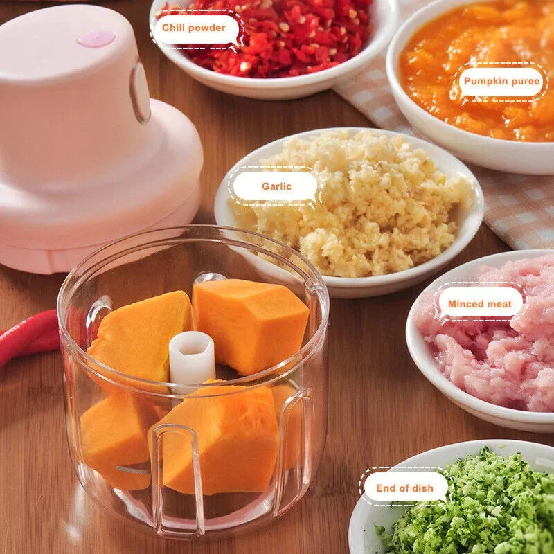 Single Bowl Electric Mini Grinder Food Chopper | Best Quality Food Chopper ( Random Color )