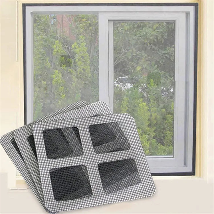 Pack 10 PCs Multifunctional Sticker Drainer Net for bathroom, kitchen sink bath tub  | Window Screen Repair Patches for Door Window Screen