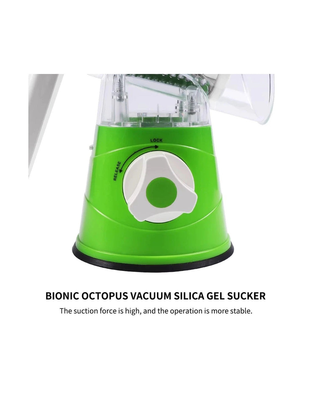 TableTop Drum Grater | Manual Vegetable Cutter Slicer & Grater | Multi-Functional Kitchen Gadget - High Quality (Random Color)