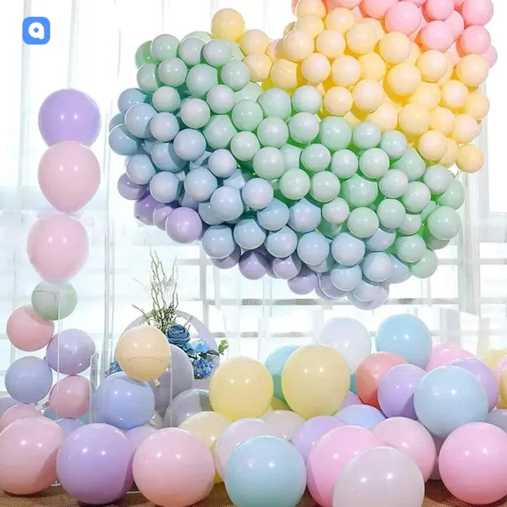 BALLOONS l BIRTHDAY, BABY SHOWER, AQIQAH PARTY DECORATIONS (Random Color)