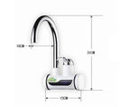 Electric Hot Water Heater Faucet Kitchen Instant Heating Tap Water (without shower)
