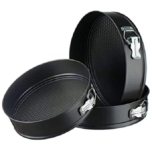 Set of 3 Nonstick Round Shape Cake Mould Cake Pan for Baking Cake at home