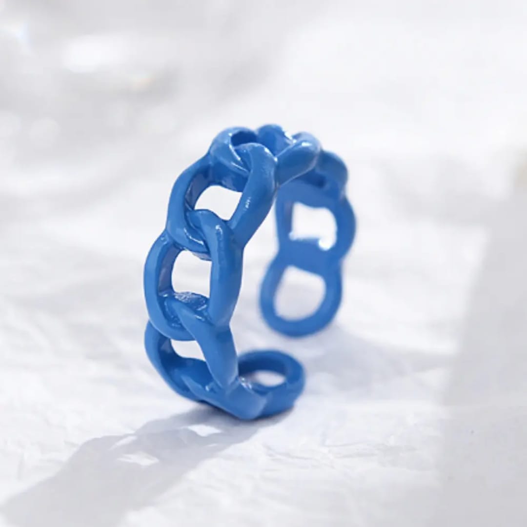 BRJ-180 Metal Funky Korean Rings – Trendy Fashion Jewellery, Stylish Accessory for Women and Men