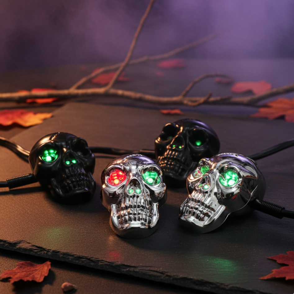 Special Decoration Fancy Stylish Skull Shape Motorcycle Indicators