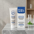7.5% nHAP White Tooth Repair Toothpaste – Hydroxyapatite Enamel Strengthening & Whitening Formula (80g)
