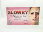 GLOWRY Skin Tightening Face Mask with Fuller’s Clay | Natural Indian Formula for Oil Control & Pore Cleansing | 100% Organic Herbal Pack