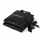 Elegant Silk Couple Gown / Robe Set – Wrap Style with Waist Belt (2 Pcs) |  DC-C008