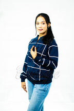 Winter Collection Women’s Mocnek Printed Jacket | Stylish & Warm Outerwear | Trendy Winter Fashion for Ladies