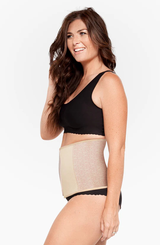 After Pregnancy &amp; C Section Recovery Belt | Postpartum Belt for Belly Fat, Loose Skin, Lower Abdominal Body Shaping &amp; Toning (Waist Belt)