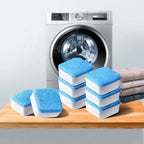 Tab Washing Machine Cleaner – Effervescent Detergent Tablets, Deep Clean for Washer & Pipes, Keeps Machine Fresh