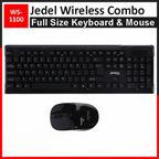 Wireless Keyboard Mouse Combo WS-1100 | 2.4GHz Wireless Keybaoard and Wireless Mouse