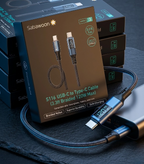 120W Digital Display Fast Charging Cable – Full Original High Speed Braided Charging & Data Cable