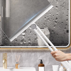 360° Rotating Foldable Squeegee – Silicone Window &amp; Surface Cleaner Tool