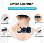 Mini Body Massager Pulse Neck Pain Relief EMS Butterfly Body Massager Men &amp; Women