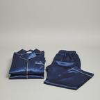 Couple Matching Pajama Set – Short Sleeve Top & Long Pants | SKU DC-C002 ~ (4Pcs)