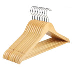 1Pc Premium Wooden Clothes Hangers Pack Non Slip Heavy Duty Coat And Suit Hangers With 360 Rotating Hook